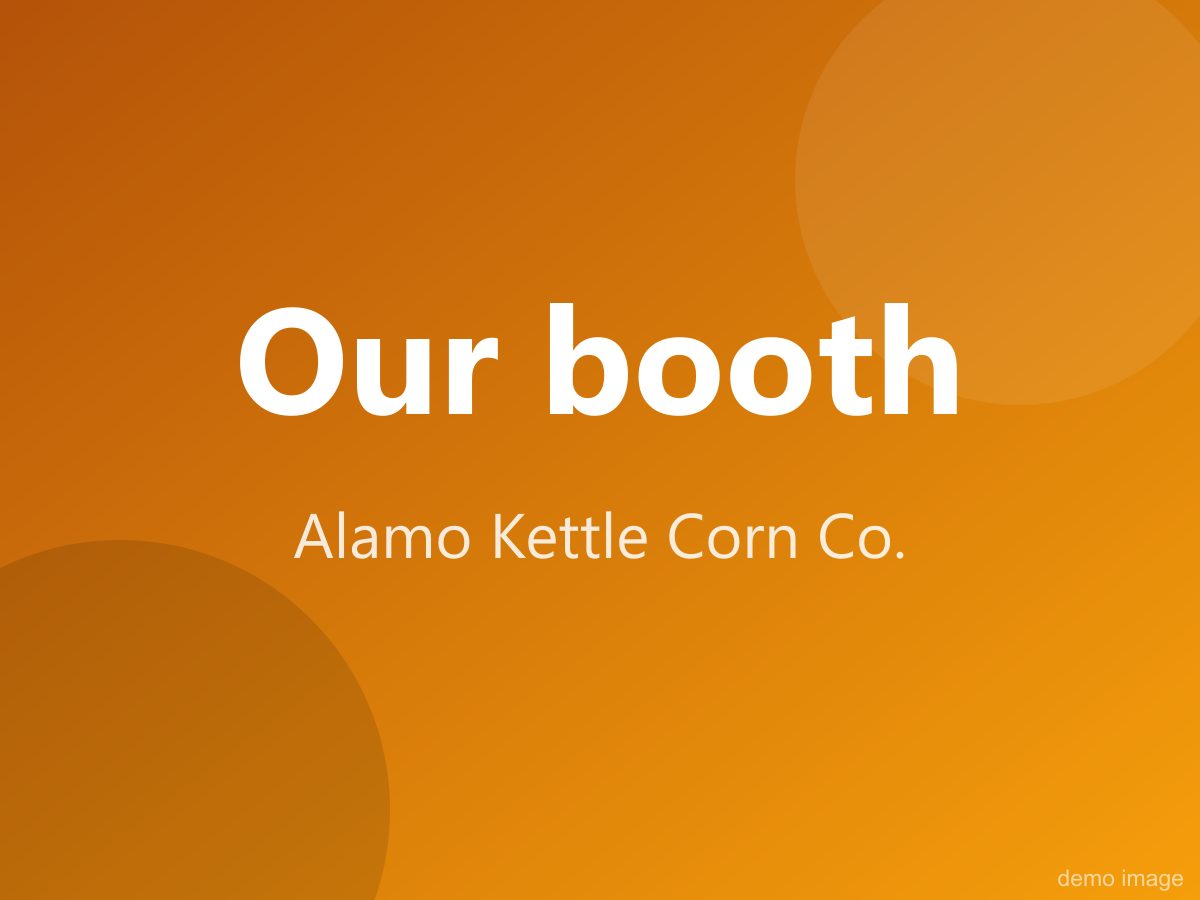 Our booth