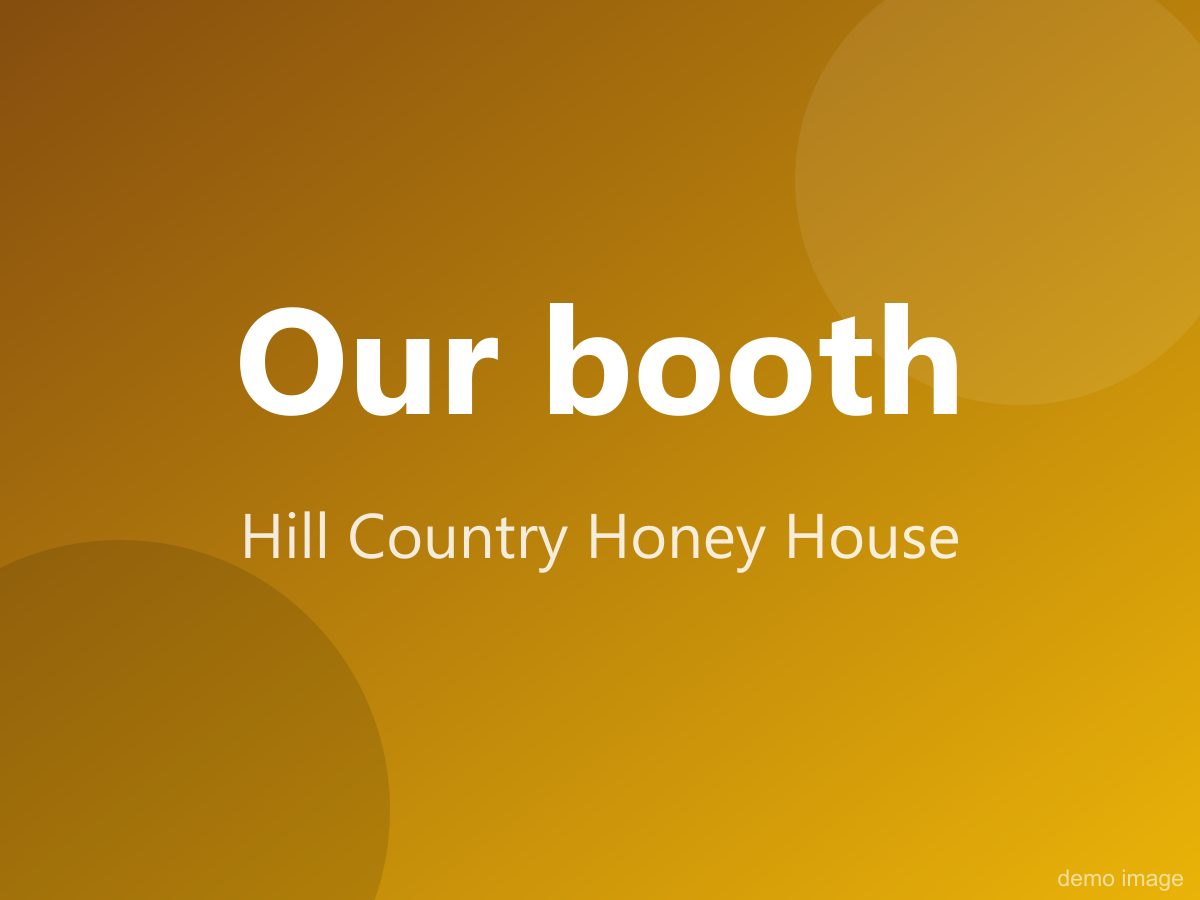 Our booth