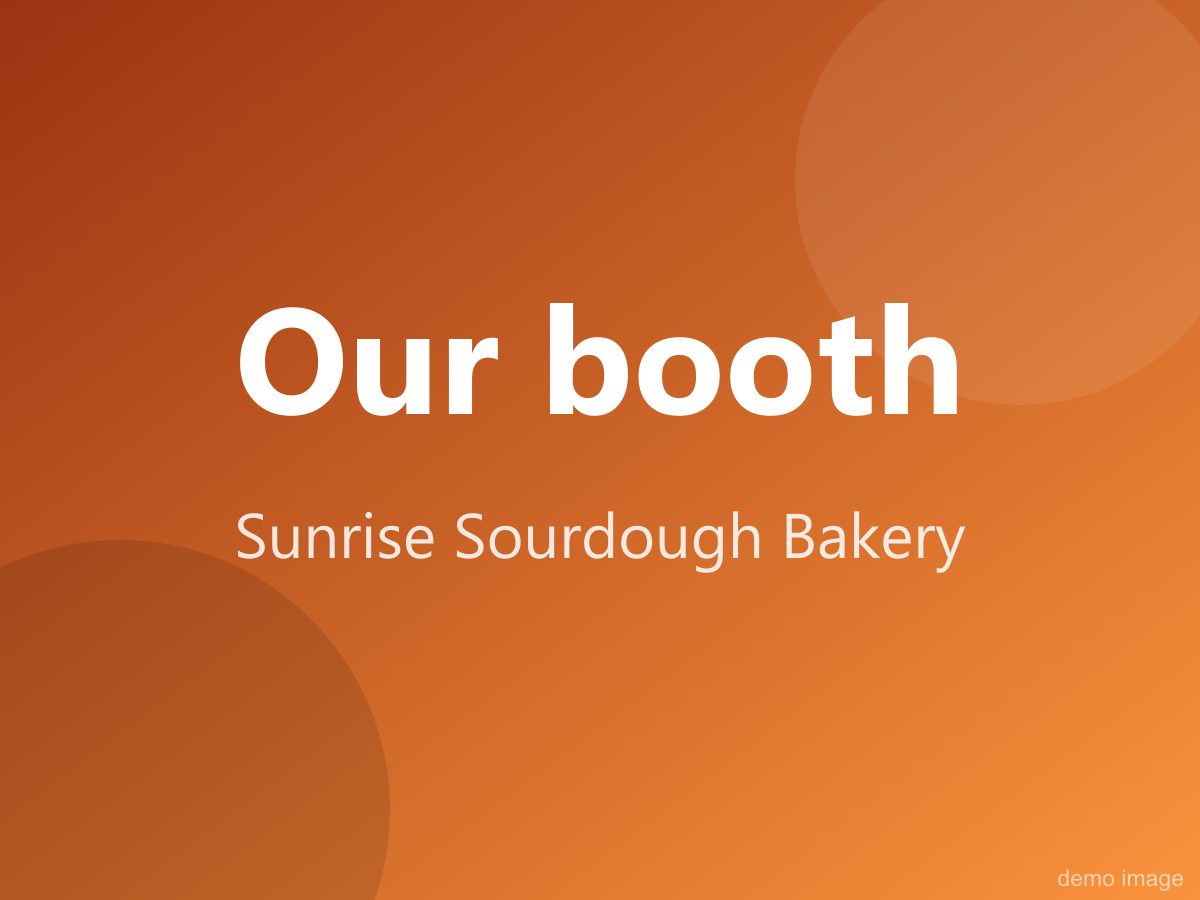 Our booth