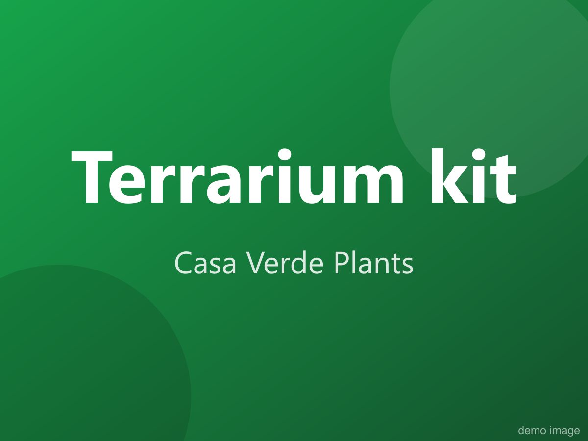 Terrarium kit