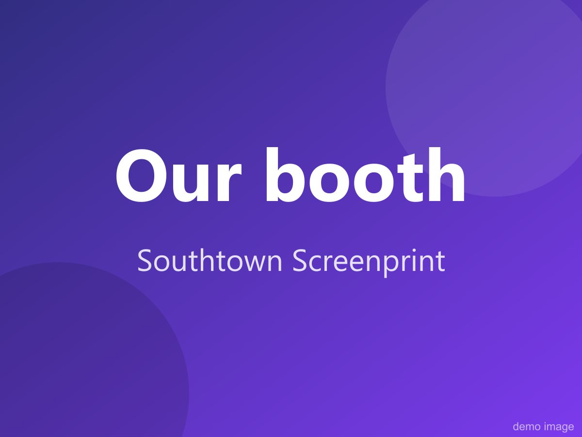 Our booth
