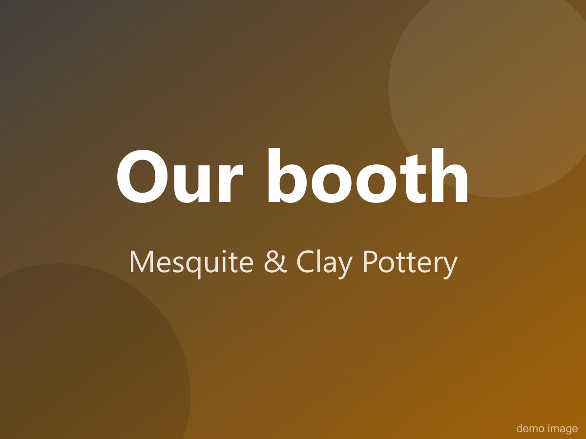Our booth